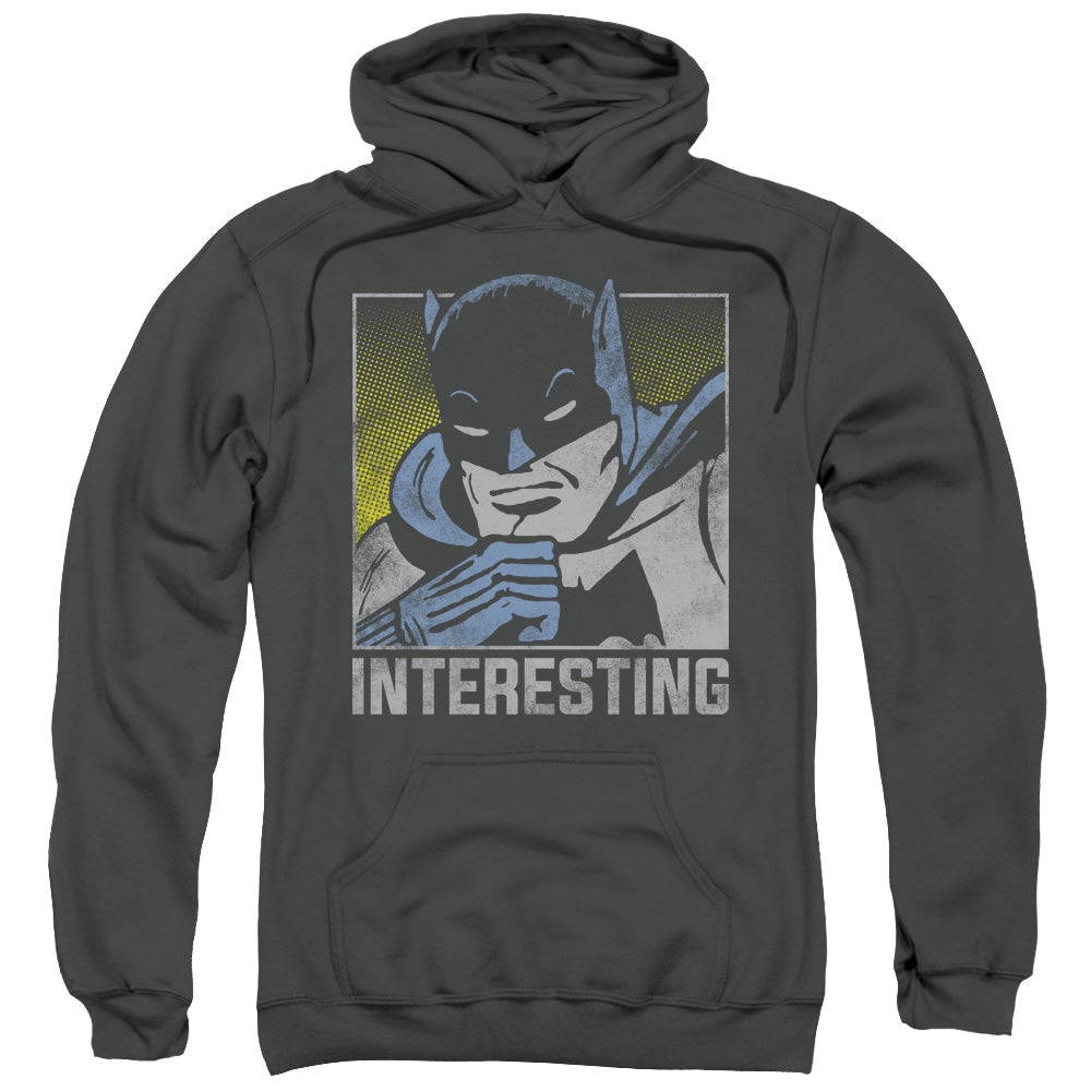 DC Comics Interesting Mens Hoodie Charcoal