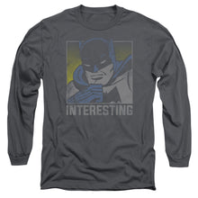 Load image into Gallery viewer, Dc Interesting Mens Long Sleeve Shirt Charcoal Officially Licensed
