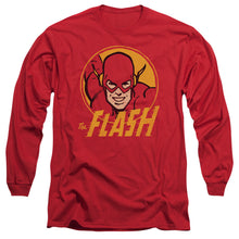 Load image into Gallery viewer, Dc Flash Flash Circle Mens Long Sleeve Shirt Red Officially Licensed
