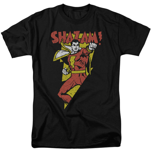 DC Comics in Bolt Mens T Shirt Black