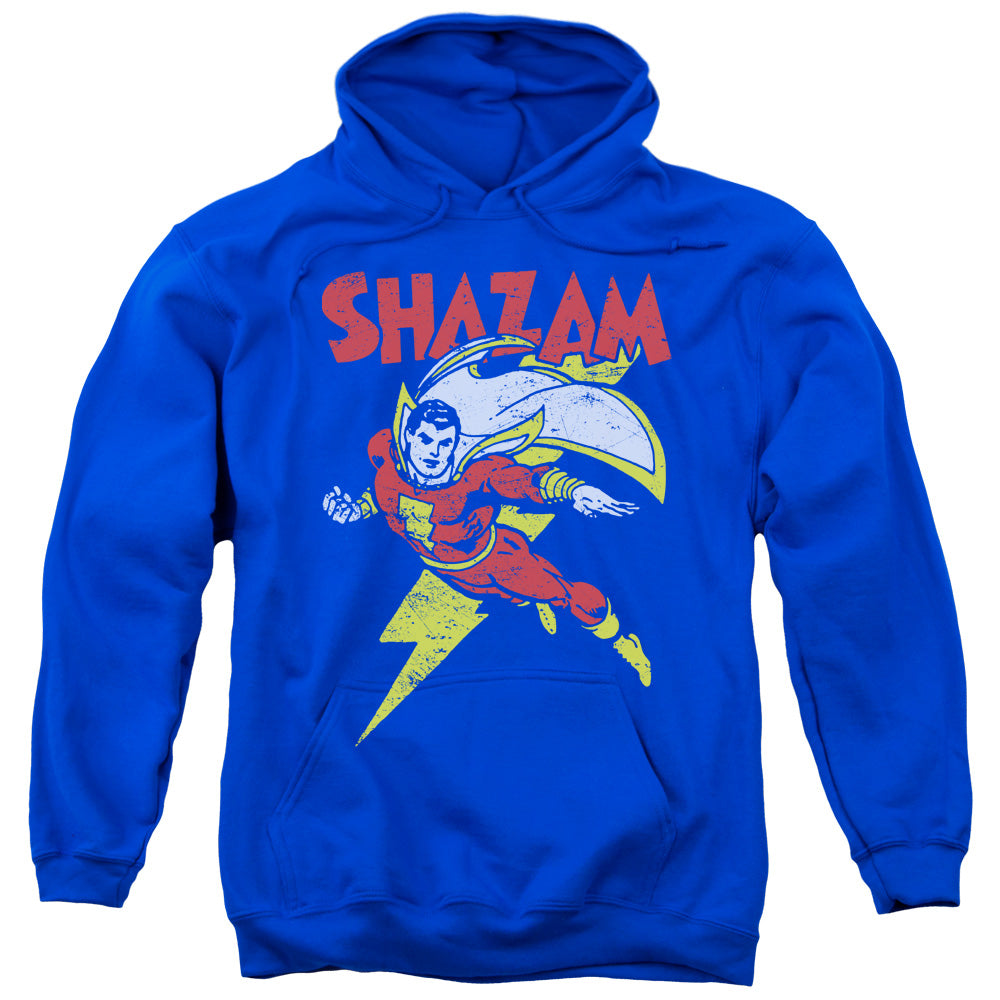 DC Comics Lets Fly Mens Hoodie Royal Blue