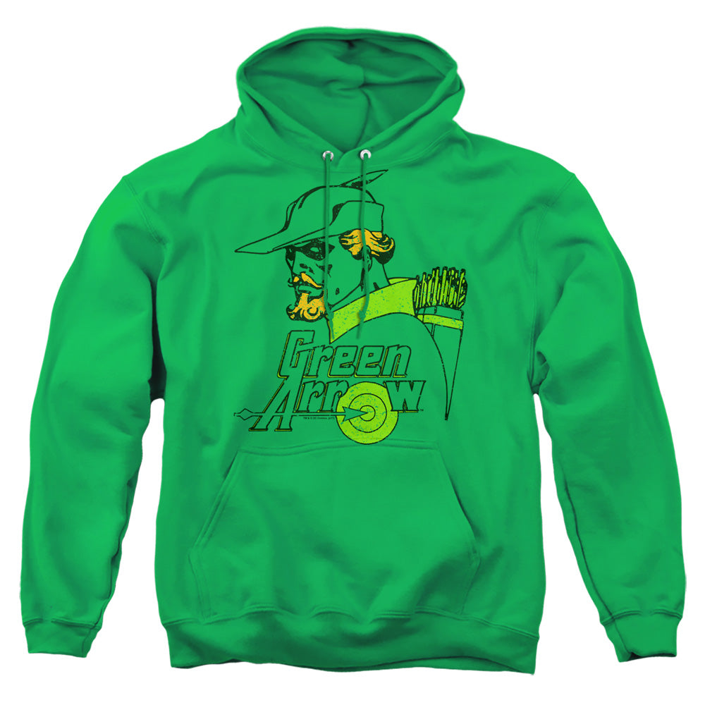 Dc Close Up Mens Hoodie Kelly Green