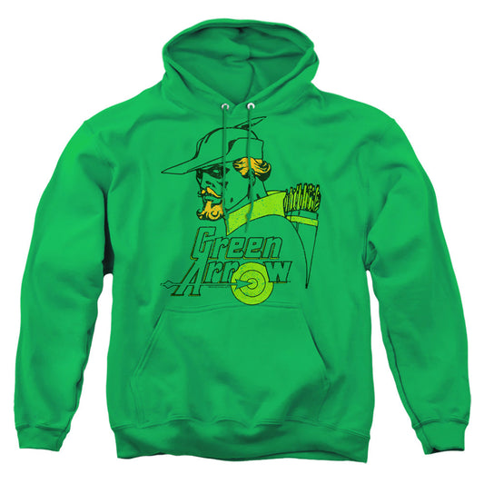 Dc Close Up Mens Hoodie Kelly Green