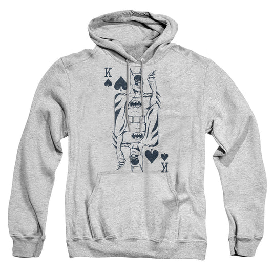 Dc Bat Card Mens Hoodie Athletic Heather