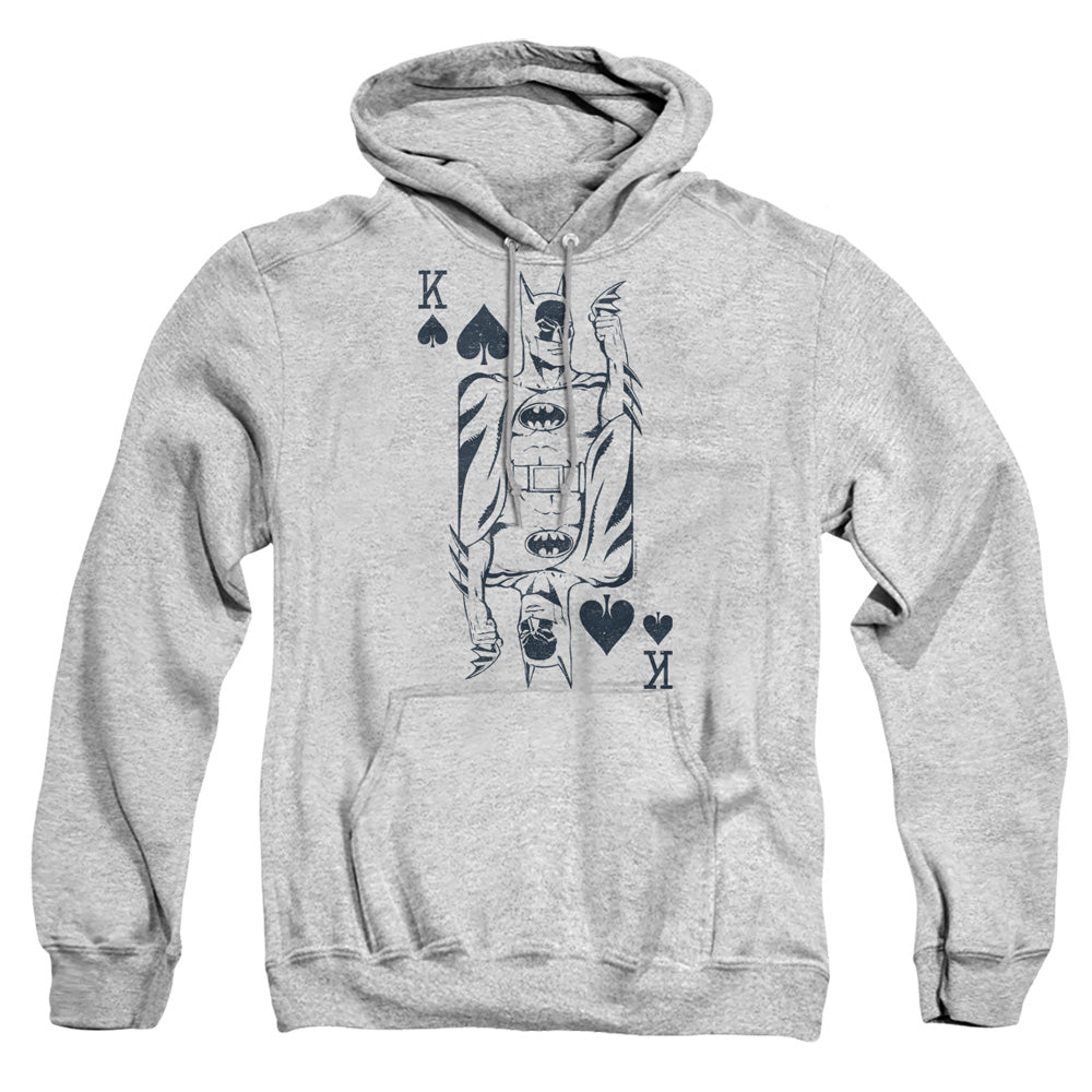 Dc Bat Card Mens Hoodie Athletic Heather