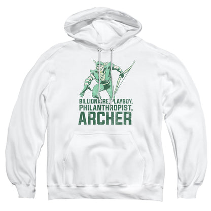 Dc Archer Mens Hoodie White