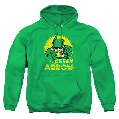 Dc Archer Circle Mens Hoodie Kelly Green