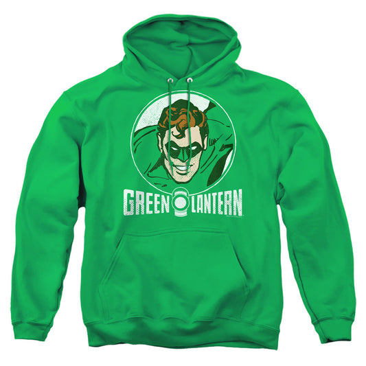 Dc Lantern Circle Mens Hoodie Kelly Green