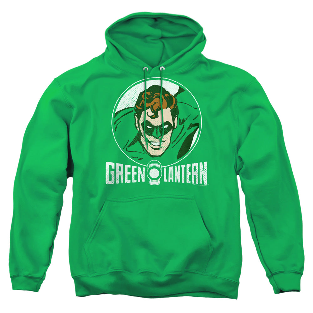 Dc Lantern Circle Mens Hoodie Kelly Green
