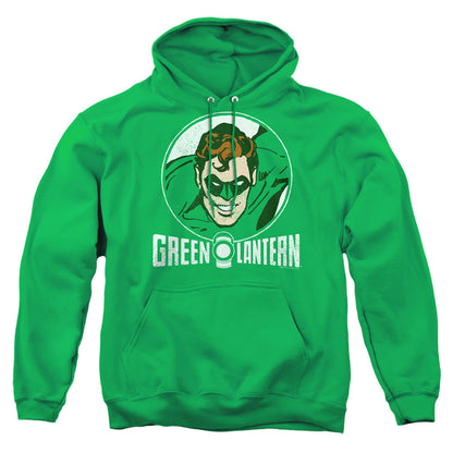 Dc Lantern Circle Mens Hoodie Kelly Green
