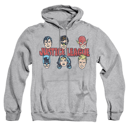 Dc Justice Lineup Mens Hoodie Athletic Heather