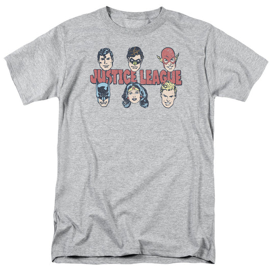 Dc Justice Lineup Mens T Shirt Athletic Heather