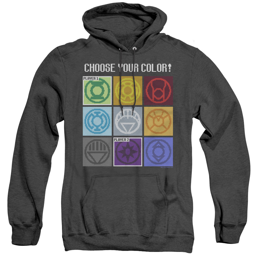 Dc Choose Your Color Heather Mens Hoodie Black