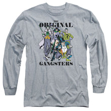 Load image into Gallery viewer, Dc Original Gangsters Mens Long Sleeve Shirt Athletic Heather Officially Licensed
