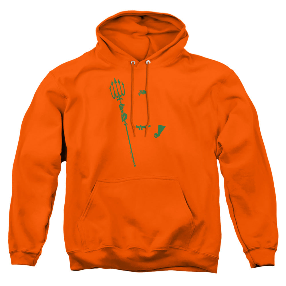 Dc Aqua Min Mens Hoodie Orange
