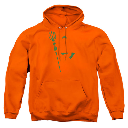 Dc Aqua Min Mens Hoodie Orange
