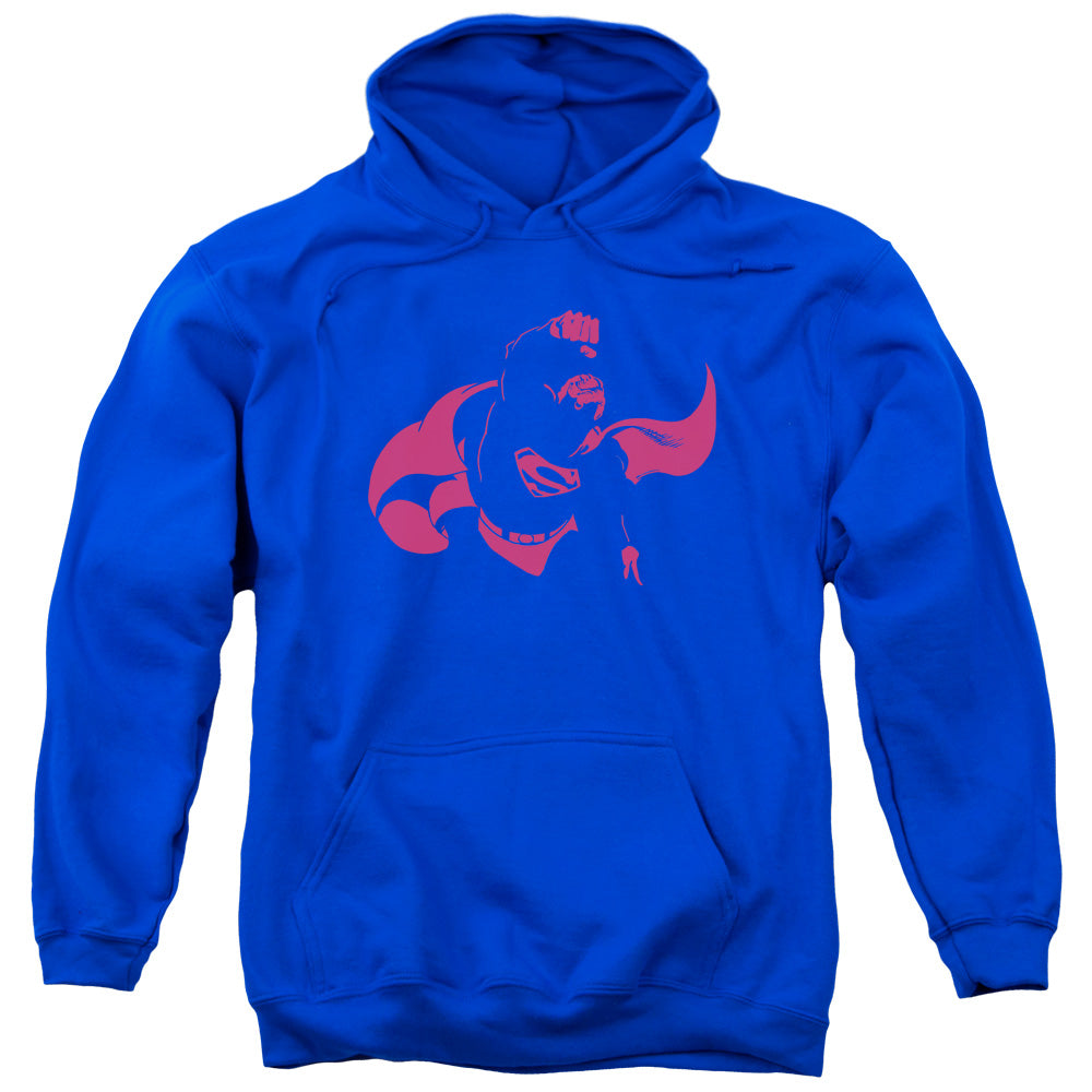 DC Comics Super Min Mens Hoodie Royal Blue
