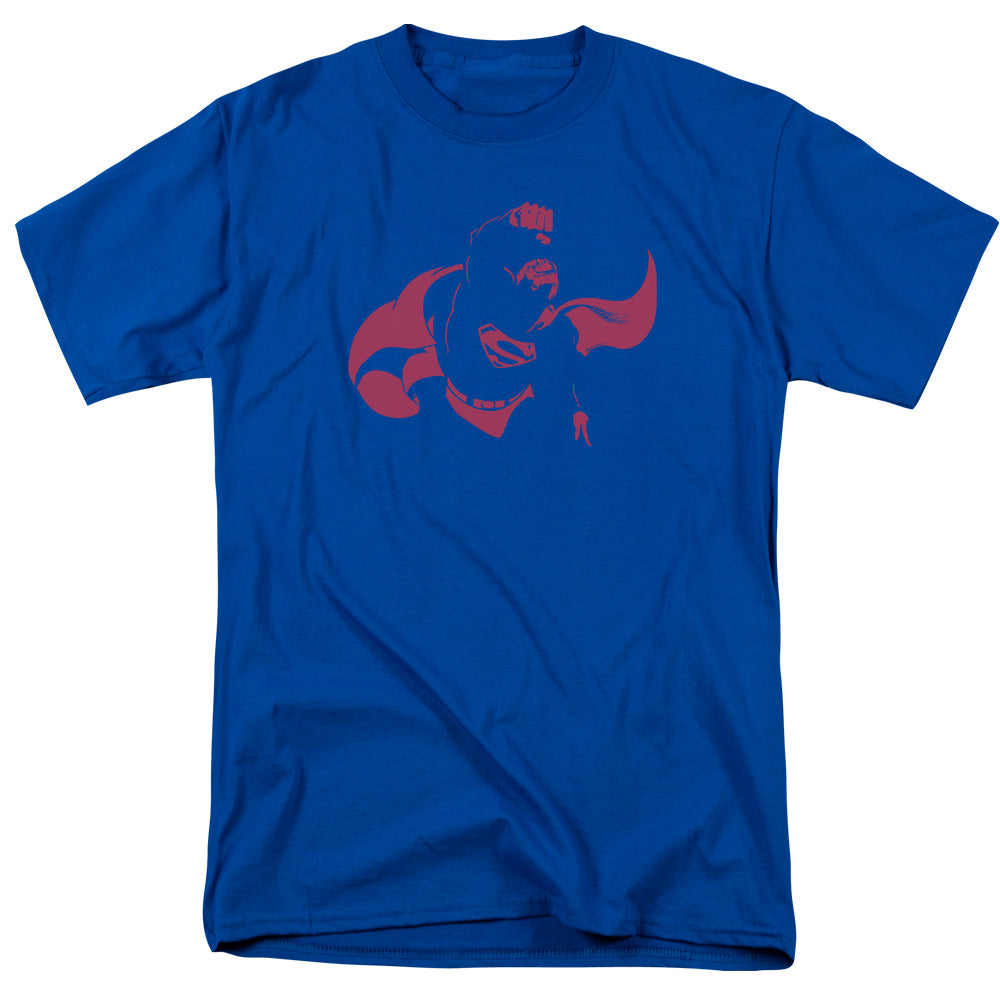 Dc Super Min Mens T Shirt Royal