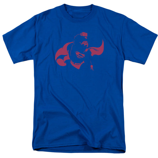 Dc Super Min Mens T Shirt Royal