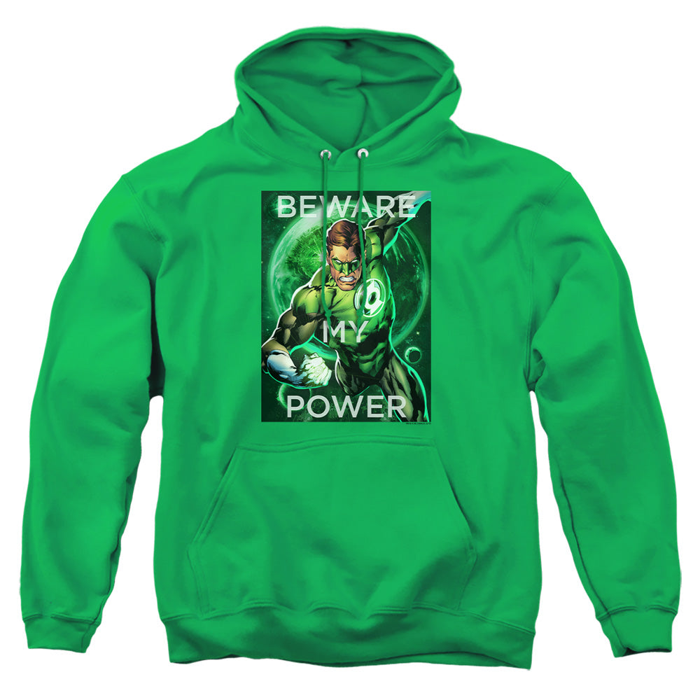 Dc Power Mens Hoodie Kelly Green