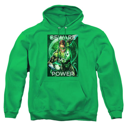 Dc Power Mens Hoodie Kelly Green