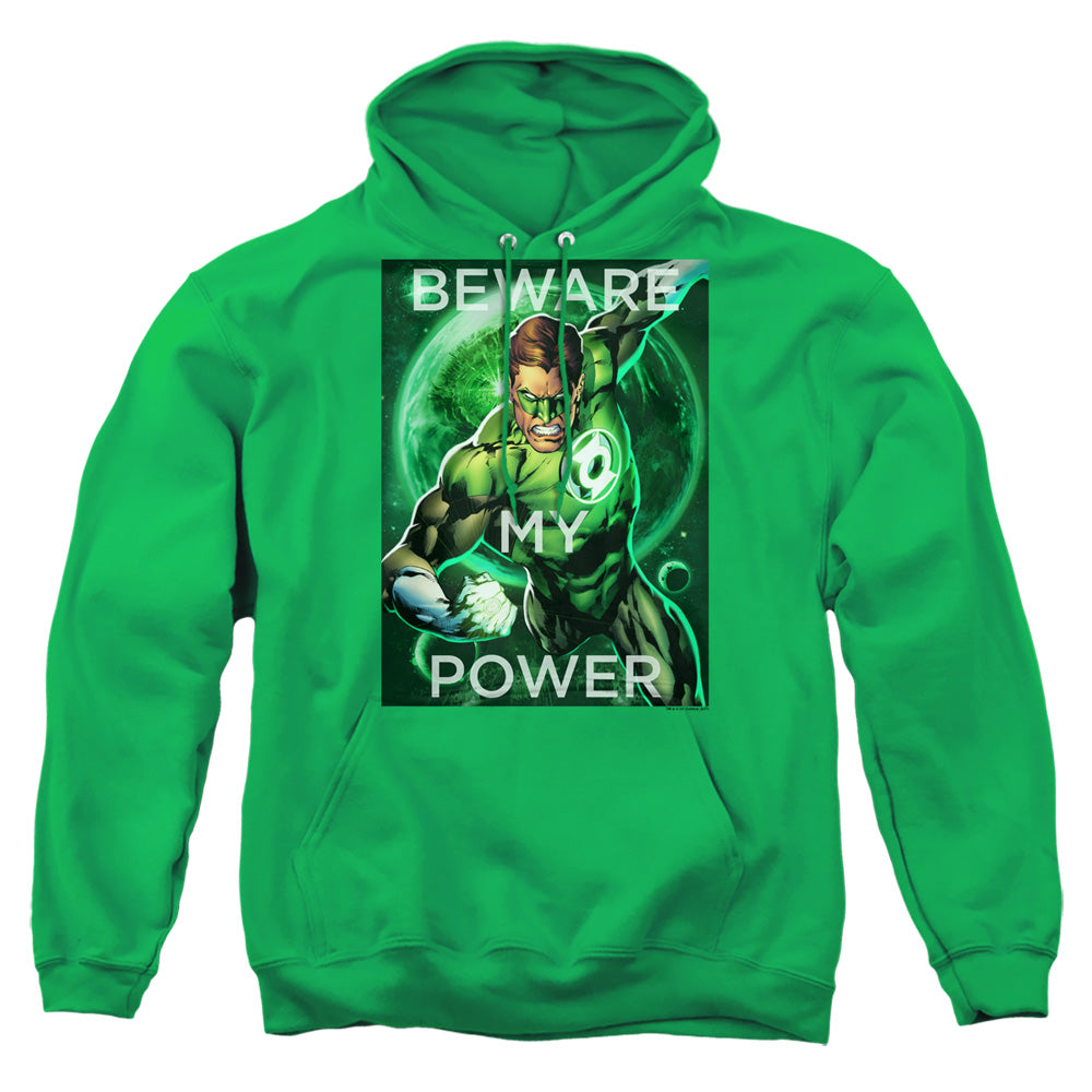 Dc Power Mens Hoodie Kelly Green