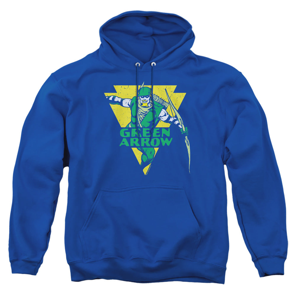 Dc Distressed Arrow Mens Hoodie Royal