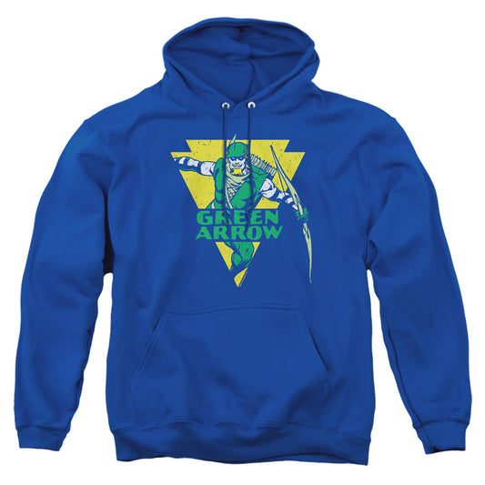 Dc Distressed Arrow Mens Hoodie Royal