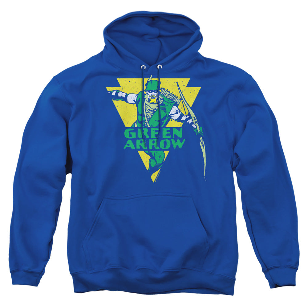 Dc Distressed Arrow Mens Hoodie Royal Blue