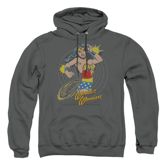 Dc Spinning Mens Hoodie Charcoal