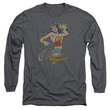 Load image into Gallery viewer, Dc Spinning Mens Long Sleeve Shirt Charcoal Officially Licensed
