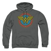 Load image into Gallery viewer, Dc Ww Vintage Emblem Mens Hoodie Charcoal
