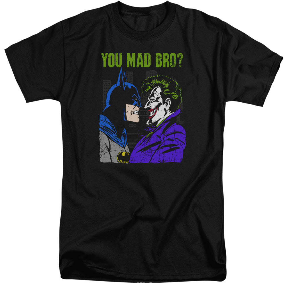 DC Comics Mad Bro Mens Tall T Shirt Adult Tall Black