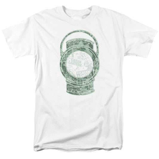 DC Comics Lantern Cover Mens T Shirt White
