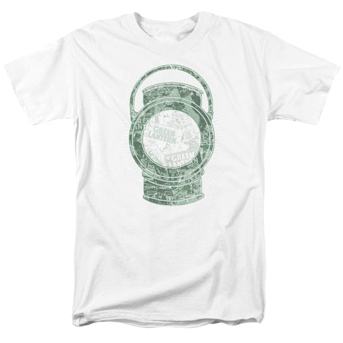 DC Comics Lantern Cover Mens T Shirt White