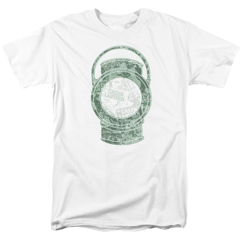 DC Comics Lantern Cover Mens T Shirt White