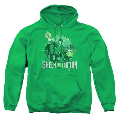 Dc City Power Mens Hoodie Kelly Green