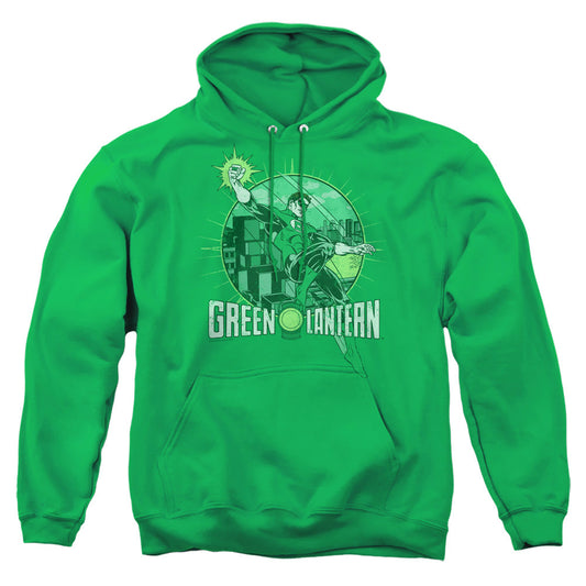 Dc City Power Mens Hoodie Kelly Green