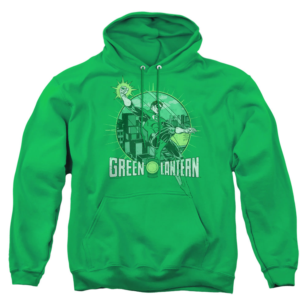 Dc City Power Mens Hoodie Kelly Green