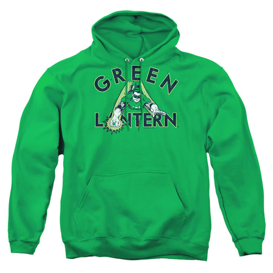 Dc In Flight Mens Hoodie Kelly Green