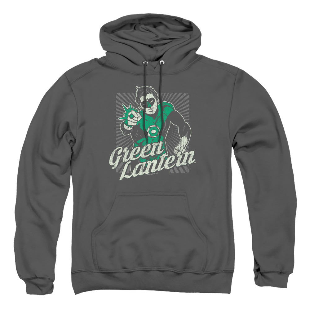 Dc Ring Rays Mens Hoodie Charcoal