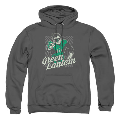 Dc Ring Rays Mens Hoodie Charcoal
