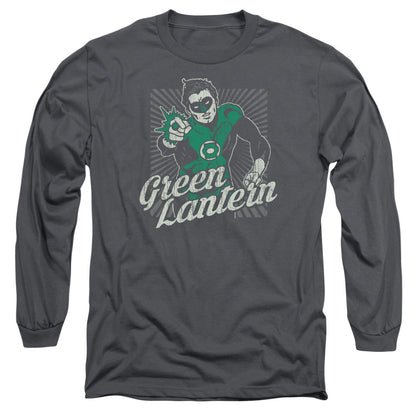 Dc Ring Rays Mens Long Sleeve Shirt Charcoal Officially Licensed