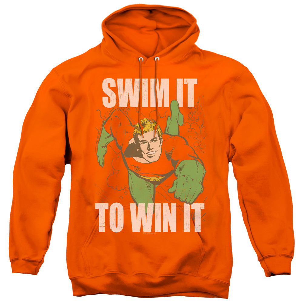 DC Comics Swim It Mens Hoodie Orange