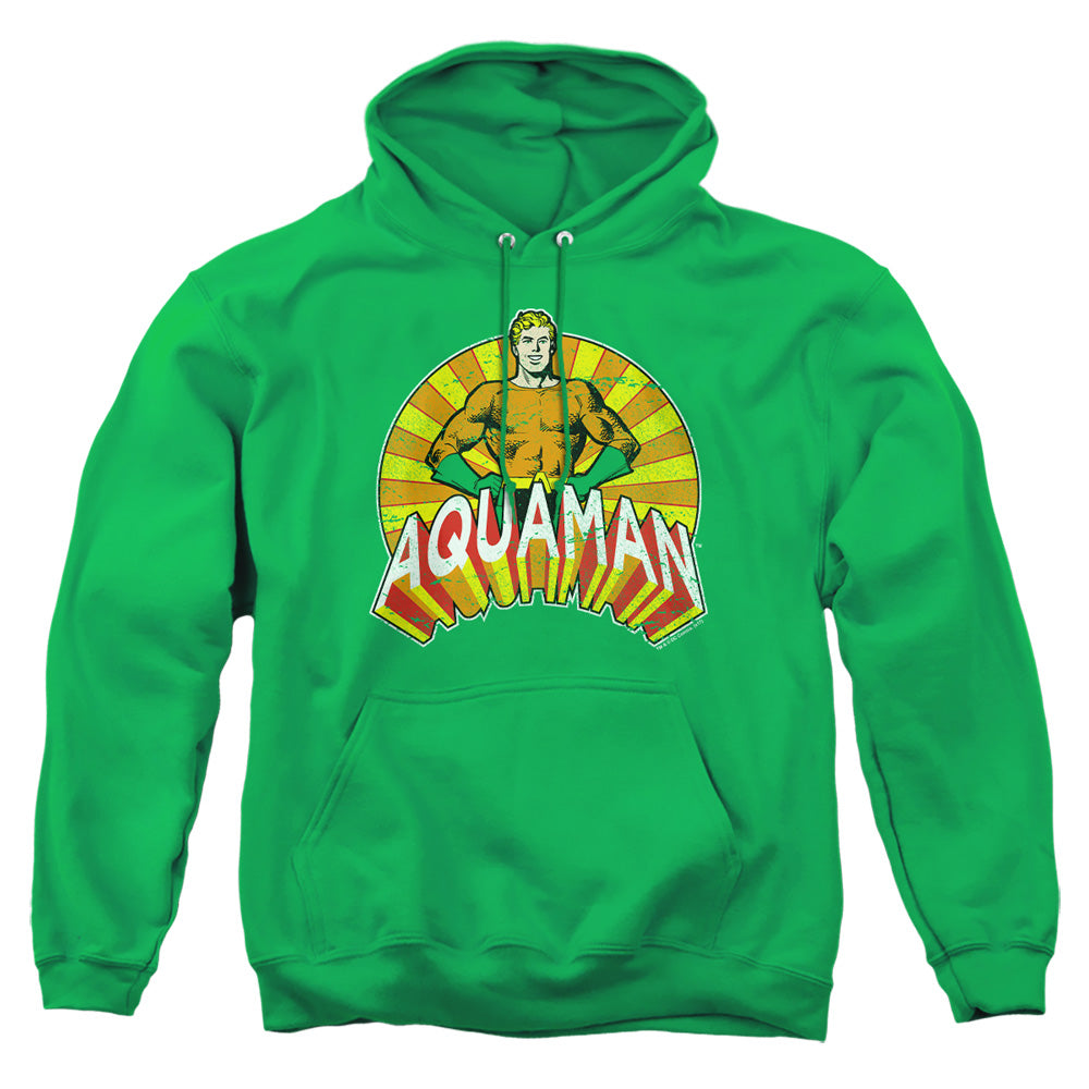 Dc Arms Akimbo Mens Hoodie Kelly Green