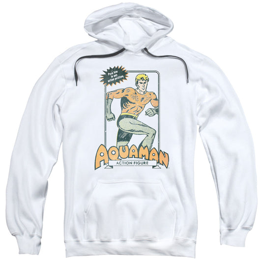 DC Comics Am Action Figure Mens Hoodie White