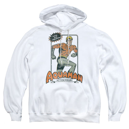 Dc Am Action Figure Mens Hoodie White