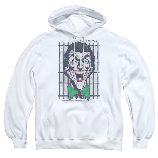 Dc Criminal Mens Hoodie White