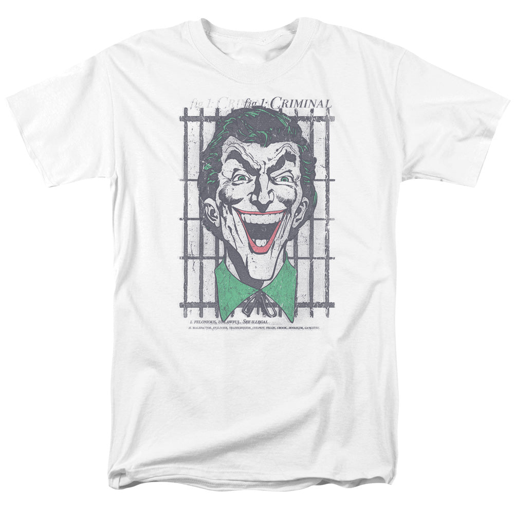 Dc Criminal Mens T Shirt White