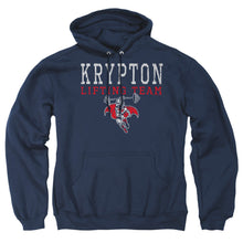 Load image into Gallery viewer, Dco Krpton Lifting Mens Hoodie Navy
